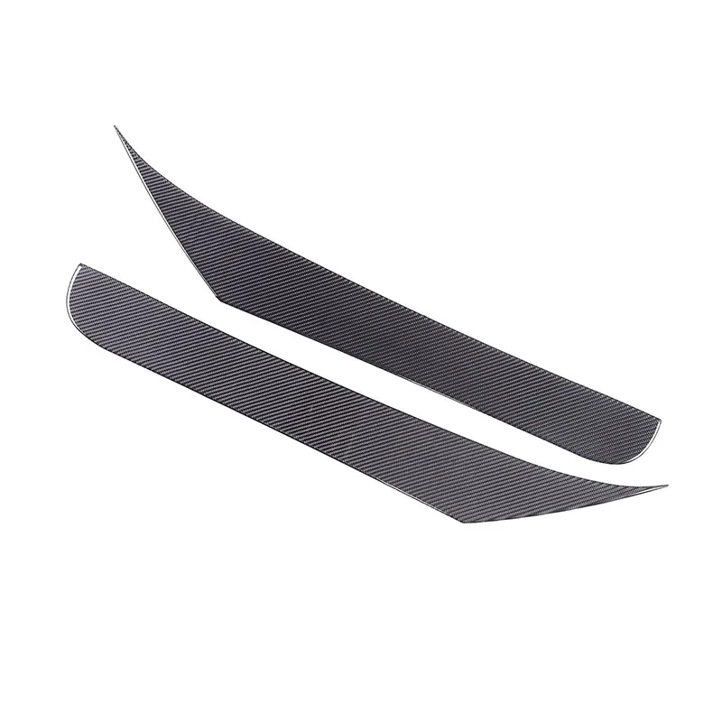 For BMW 6 Series E63 E64 2004-2009 Soft Carbon Fiber Car Door Anti-kick Panel Cover Trim Sticker Interior Car Accessories