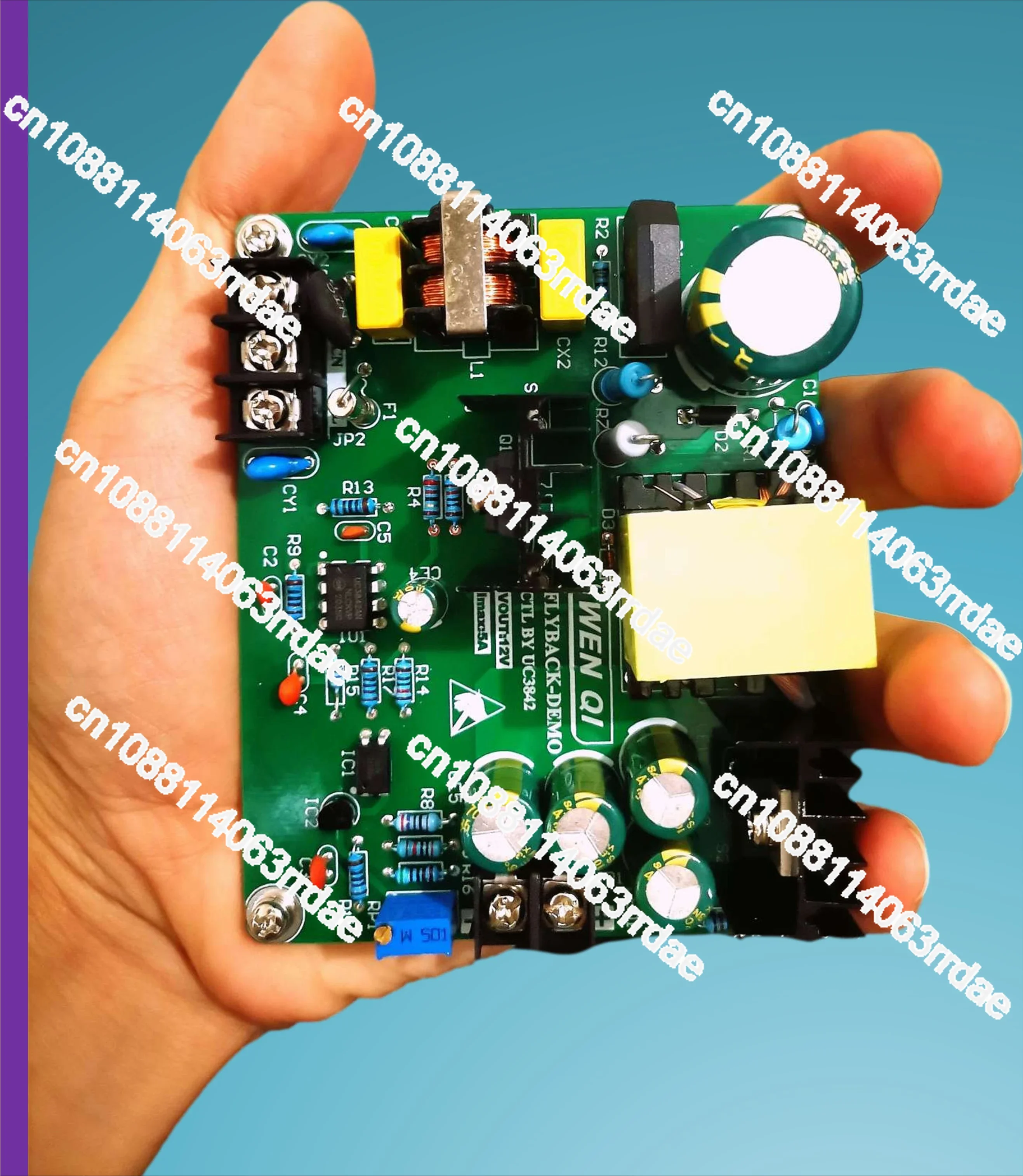 

UC3842/3 Flyback Switching Power Supply Introduction Development Board Video Tutorial Design Learning PSIM Simulation Model