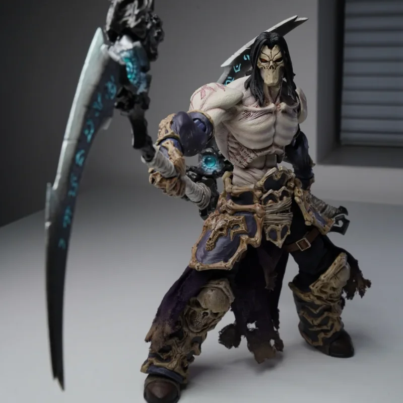 1/12th مقياس Pemcvflame Studio X Cosertoys Darksiders 2 الموت المنقولة نموذج Gk لعبة جمع الهاوية فارس Ad-005 الشكل