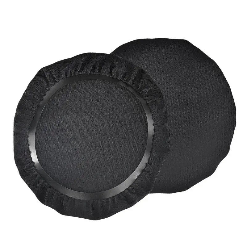 2pcs Stretchable Headphones Earpads Covers, Washable Ear pads Sweat Guards for Enhanced Hygiene and Comfort Use