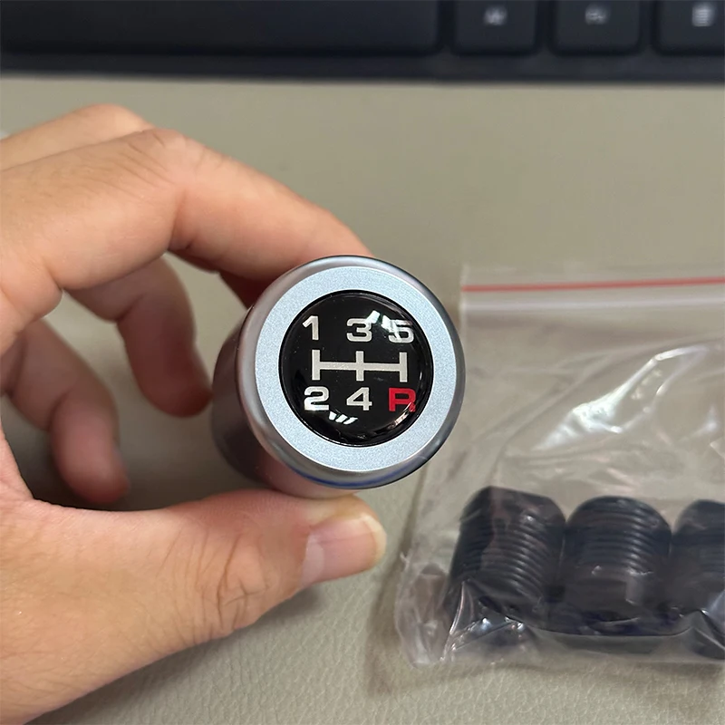 Classic Style Universal Racing 5 Speed Car Gear Shifter Knob Manual Automatic Gear Shift Knob Shift Lever Included adapter