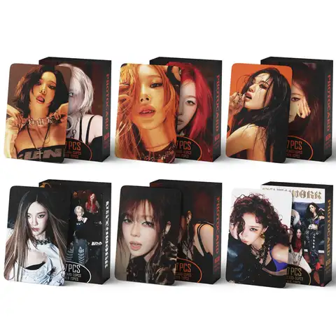 Bilashmart Total links: 127 AESPA small card stickers, NINGNING KARINA GISELLE WINTER fan collectible cards, LOMO cards