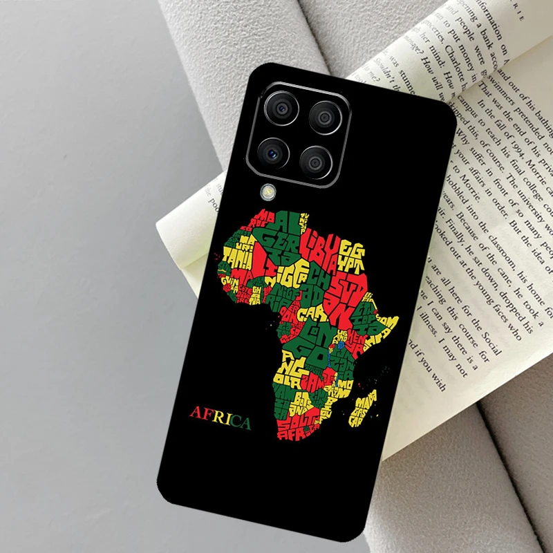 خريطة أفريقيا Geogra لسامسونج غالاكسي M06 M16 M12 M55 M15 M35 M14 M34 M54 M11 M21 M31 M13 M33 M53 M32 M52 #6