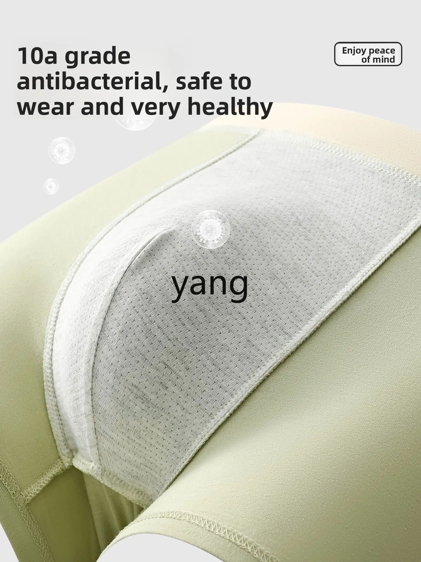LMM men's underwear boys pure cotton antibacterial breathable boxer pants