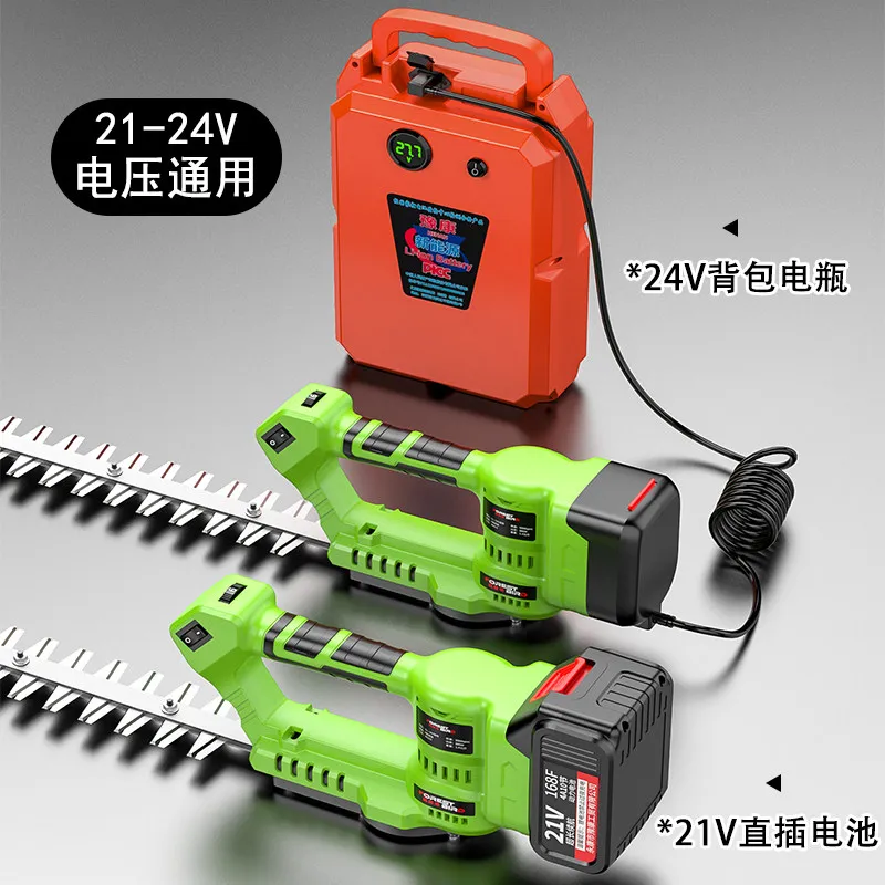 Six-speed speed brushless electric hedge trimmer rechargeable lithium battery tea tree pruning shears nursery