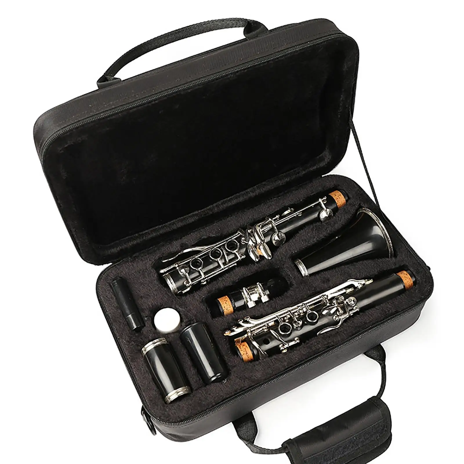 Clarinet Carrying Bag with Handle Strap Portable 1PC Clarinet Box