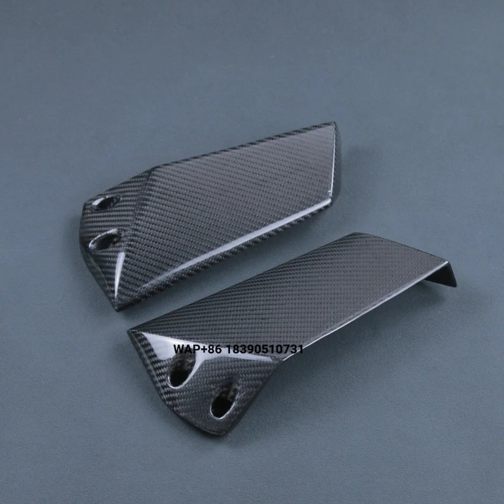 

For motorcycle modification prepreg carbon fiber fixed wing wind deflector to reduce wind resistance