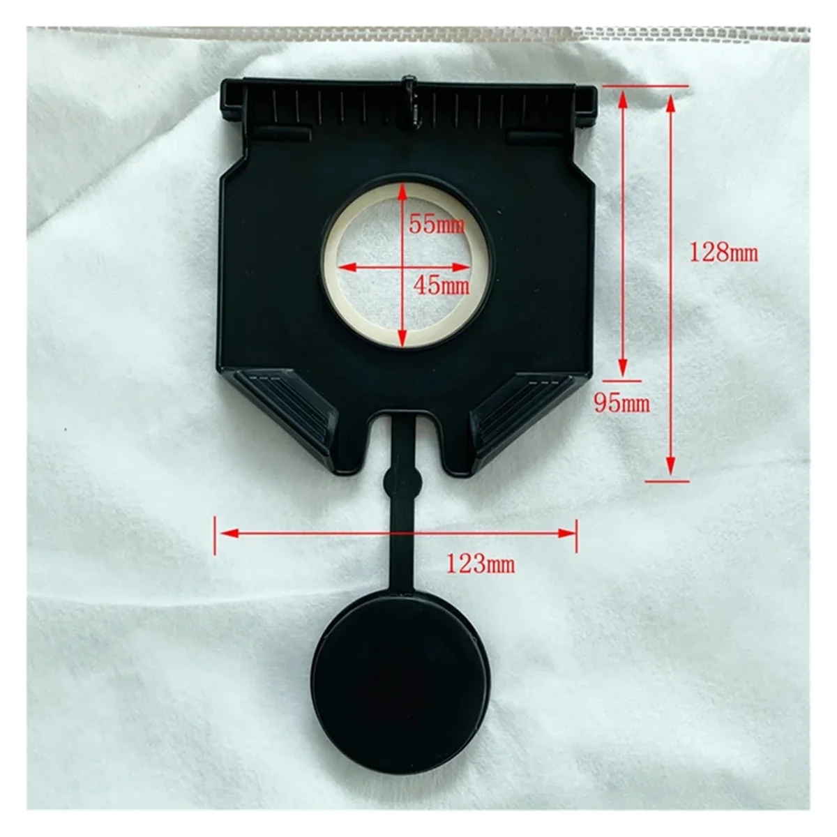 Saco de pó de grande capacidade 14PCS, 2.889-154.0. Acessórios de substituição para saco de lixo para aspirador de pó. para Karcher NT30/130L