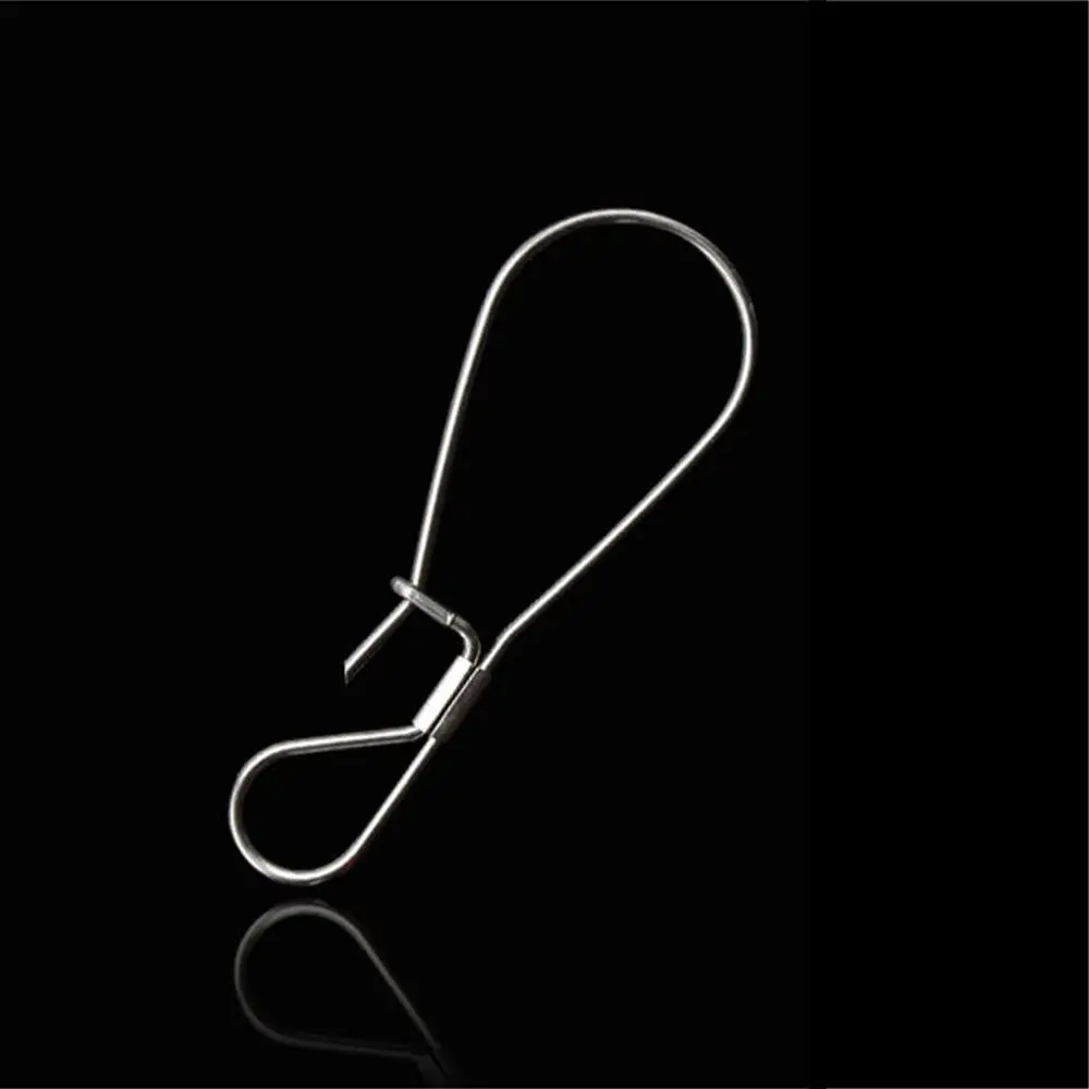 

Outdoor Fishing 2Pcs Fishing Tackle Stringer Clip Fish Lock Cable Stringer Tools Tackle Stringer Lock Buckle Fishing Tools