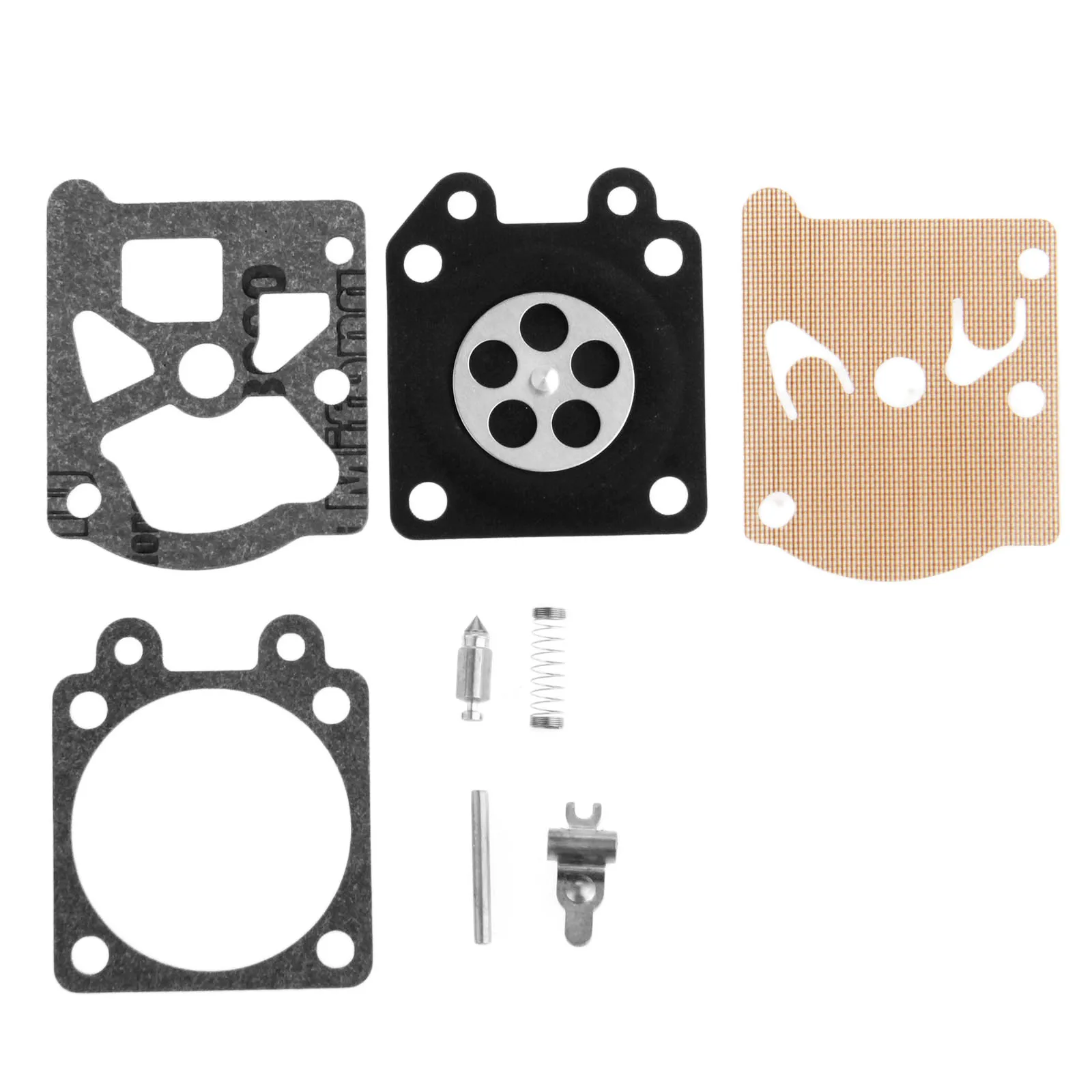 DRELD Chainsaw 5200 5800 Kit di riparazione della guarnizione del diaframma del carburatore con perno a vite per motosega 38/45/52/58 Carb Rebuild parti della motosega