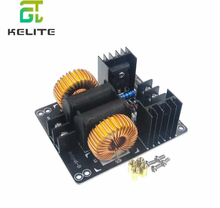 1000W 20A ZVS Low Voltage Board Heating Module Induction Board Heating Module Flyback Driver Heaters Machine Tools