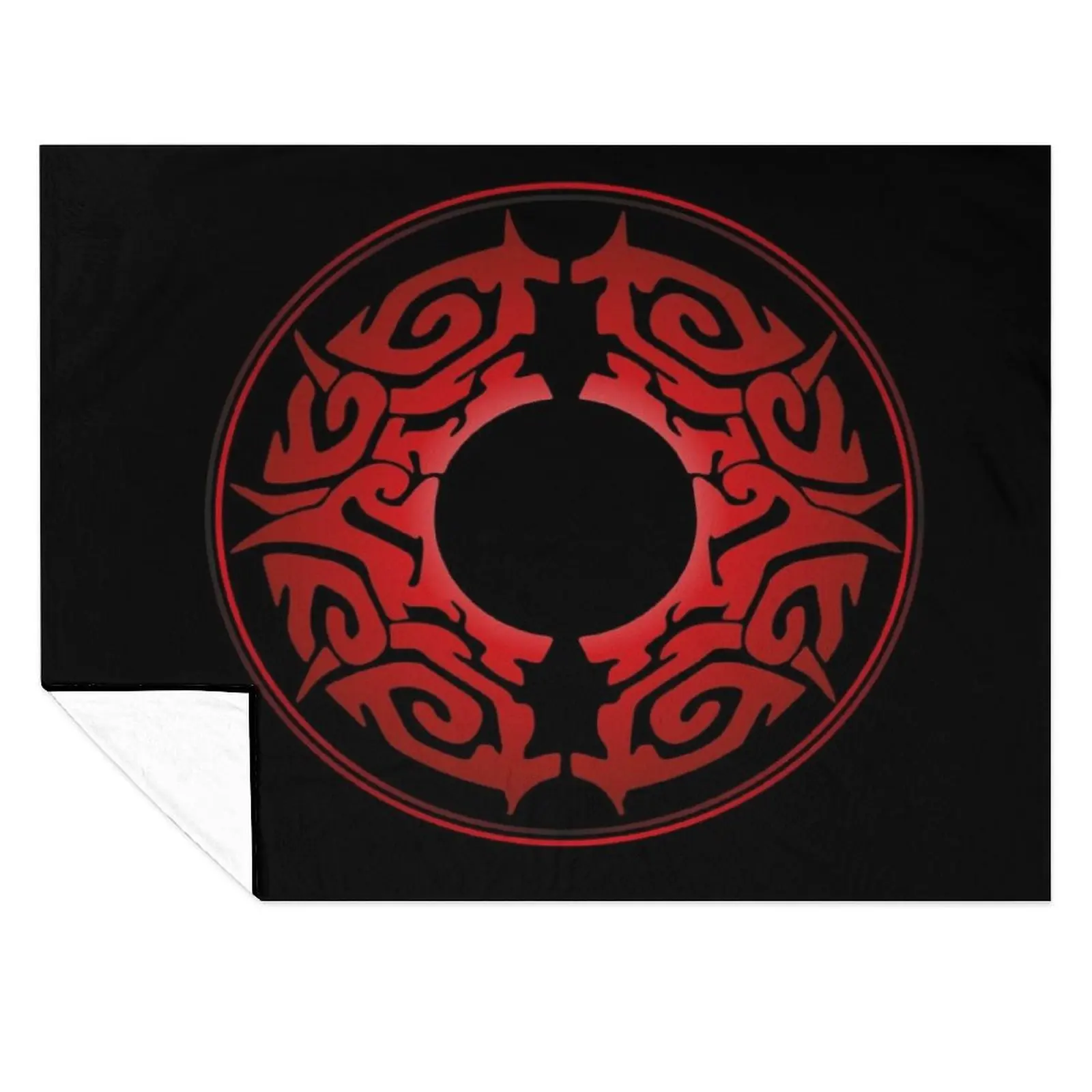 

Wei Wuxian Patriarch Yiling Lazou Symbol Throw Blanket Decorative Sofas Bed Camping Plush Blankets