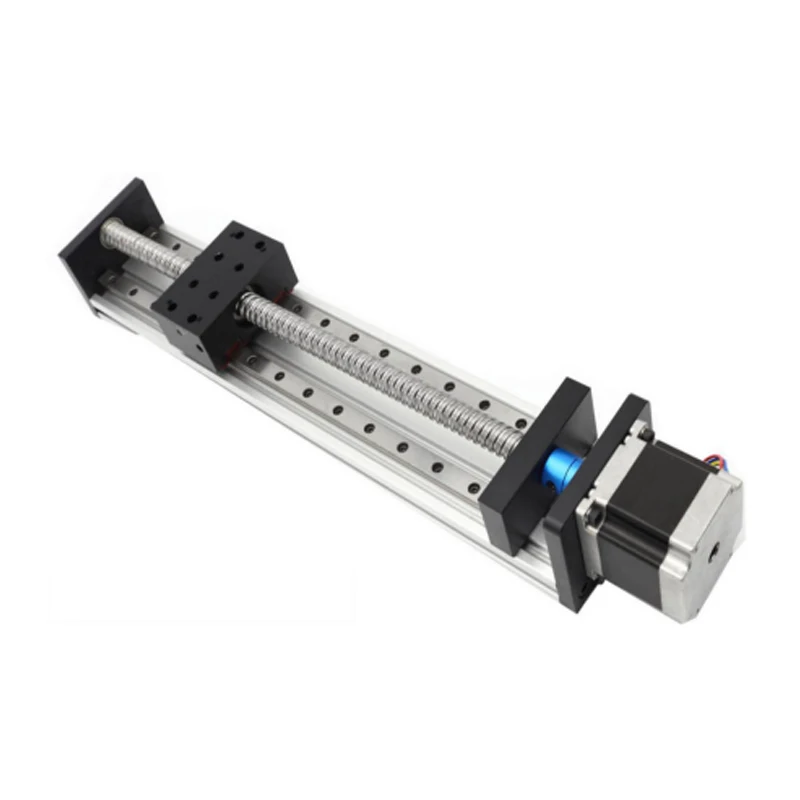 Linear motion Tr8 screw Effective stroke 100mm 1204 1605 1616 1620 Ball screw NEMA23 Stepping actuator AC motor