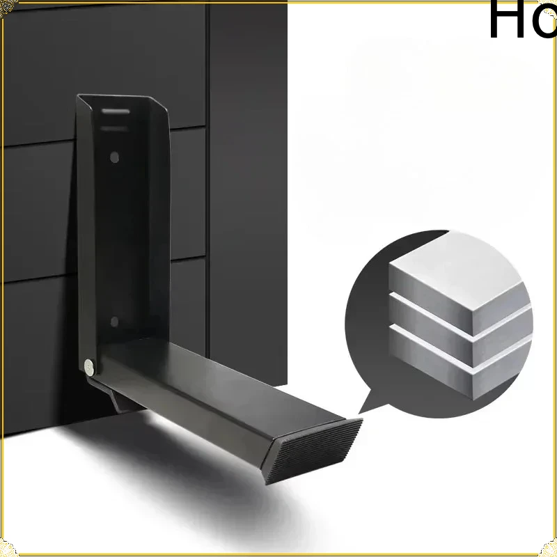 Magnetic Anti Collision Door Stop Nail Free Square Folding Positioner Foot Operated Brake Stopper Sturdy Non Slip Office Door