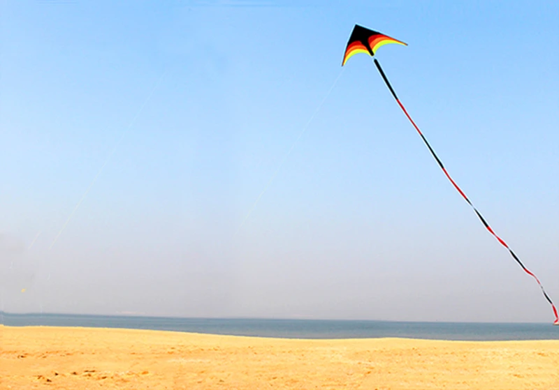 จัดส่งฟรีขนาดใหญ่KiteหางFlying Kite Windsocks Kites Rainbow Tail Kiteสําหรับเด็กTwist Flyลมถุงเท้าธงProfessional Kite