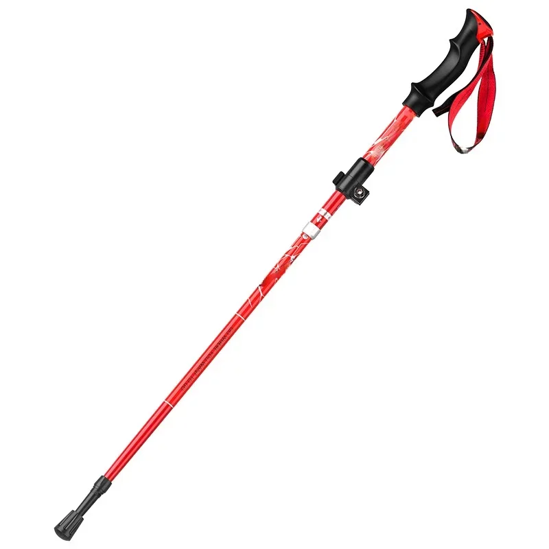

Outdoor Crutches Multifunctional Carbon Free Hiking Equipment Foldable Walking Sticks Camping Hiking Folding Trekking Poles