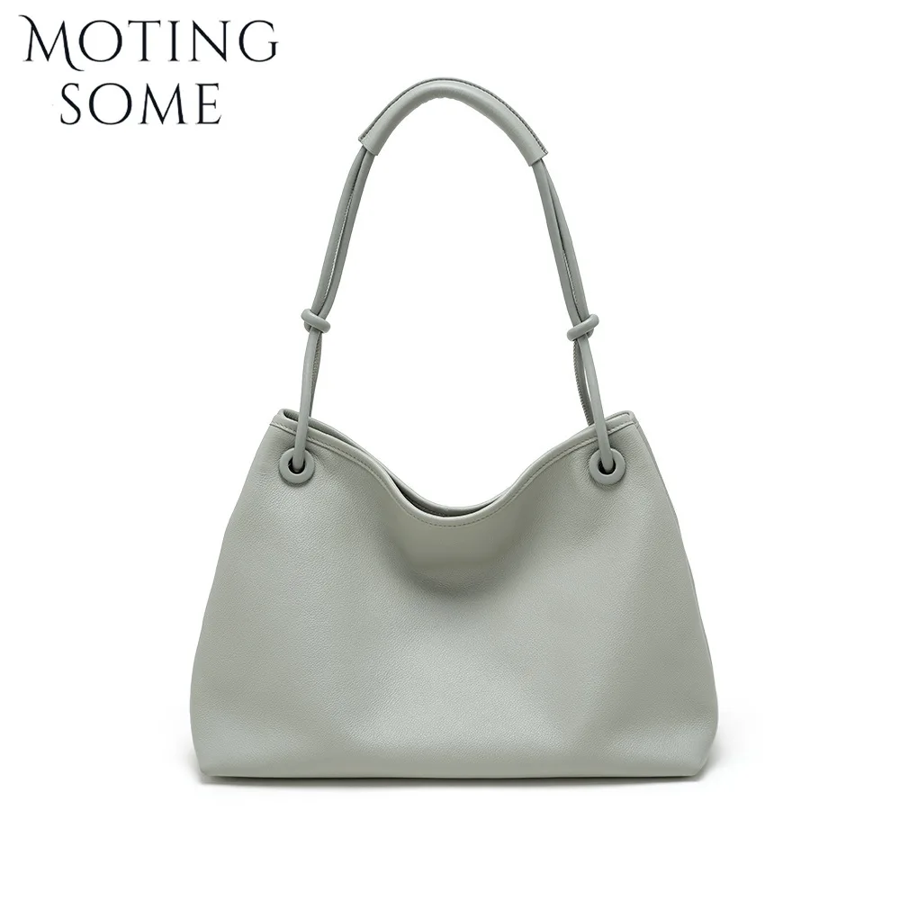 

Motingsome Real Full Grain Leather Woman Bag Spring Color New in Handbag Shoulder Messenger Bags Roomy Soft Cowhide Purse 2026