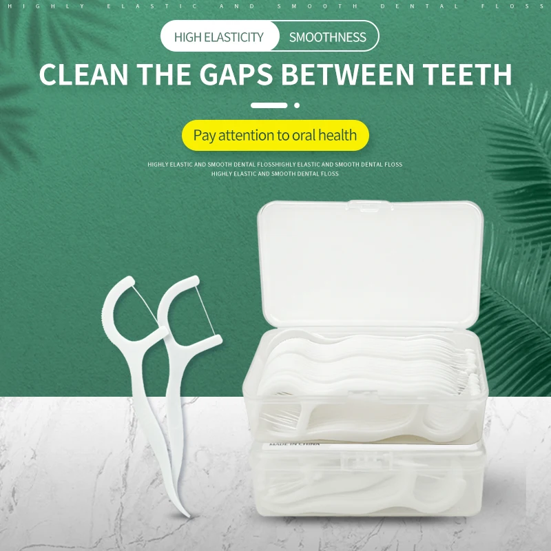 1/3/5/6 packs of dental floss. Shipped randomly. Toothbrushes for cleaning between teeth without damaging the teeth.