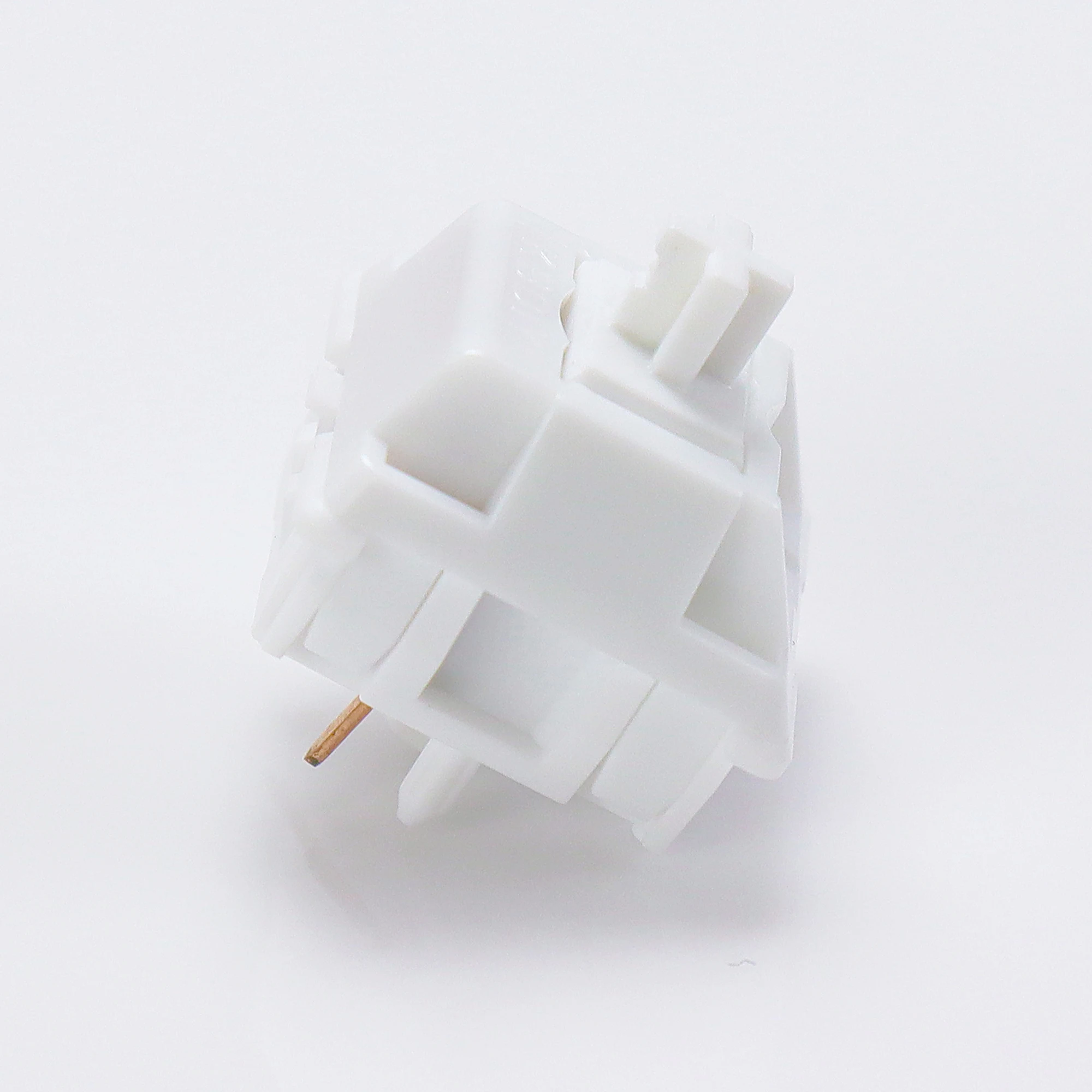 KBDiy White Jade Switch Keyboard 5-Pin 42gf LY Stem POM Linear Switches For Custom DIY 60 Gaming Mechanical Keyboard Aula F75