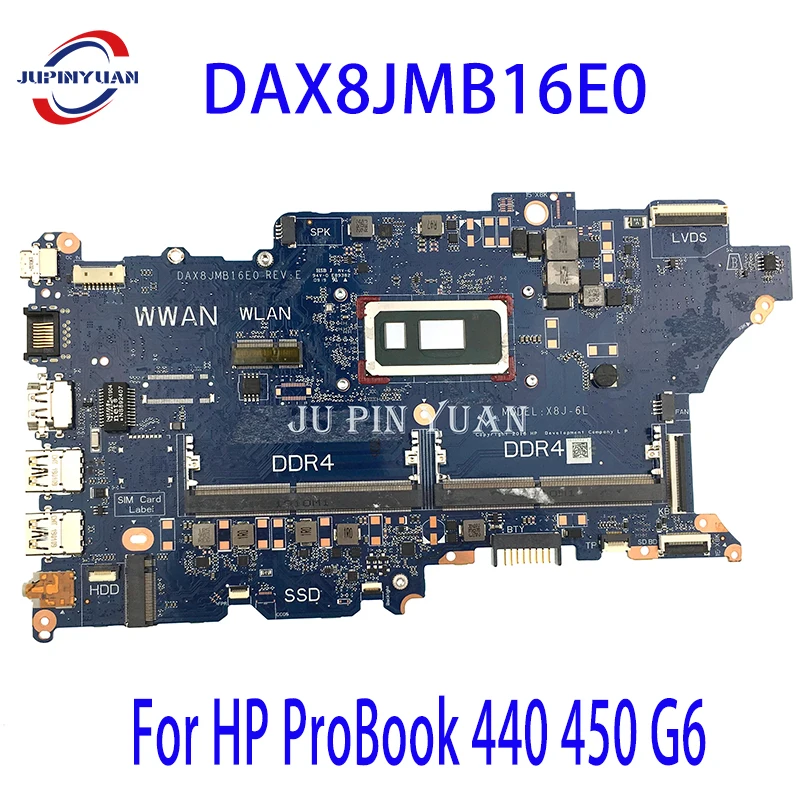 

Для HP ProBook 440 450 G6 ноутбук материнская плата L44880-601 L44881-001 L44883-601 L44886-601 материнская плата DAX8JMB16E0 полностью испытана