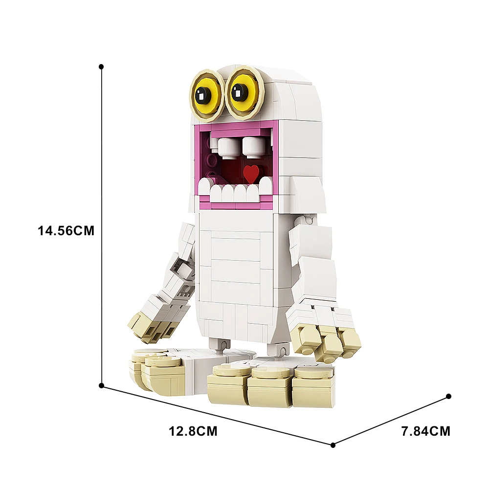 MOC My Singing Monsters Building Blocks Scary Monsters Concert Furcorn Boy Girl Horror Children Birthday Gifts Kids Popular Toy