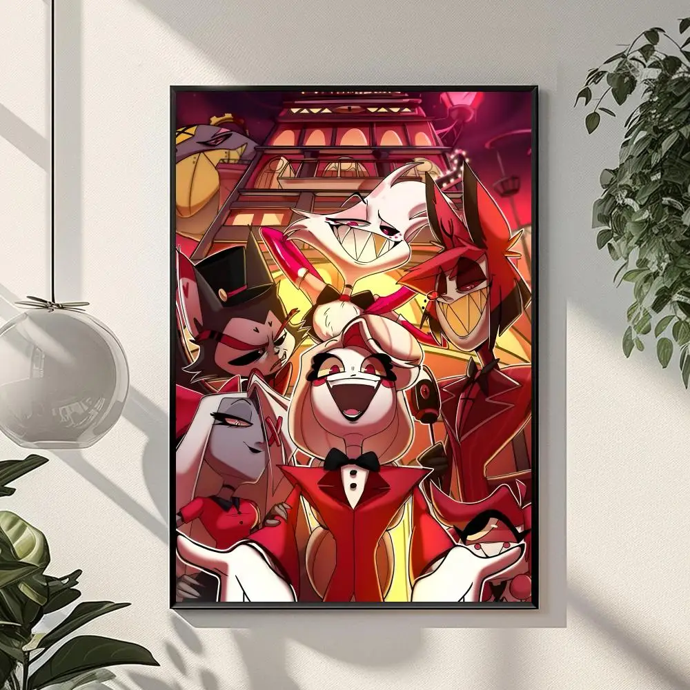 Cartoon H-Helluva Boss Terror hazbin hotel Poster Holiday Gifts