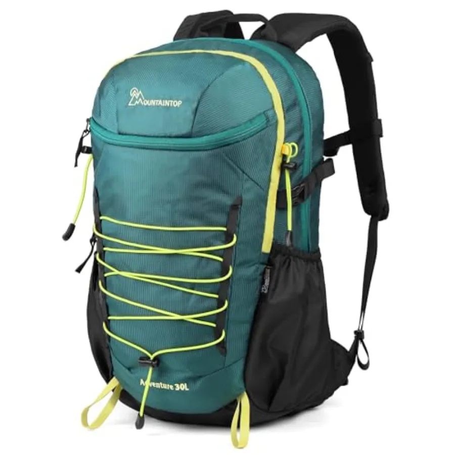 

Hiking Backpack30L Camping Backpack Men Women Hiking Daypack Lightweight Travel Backpack for Climbing Deep Green