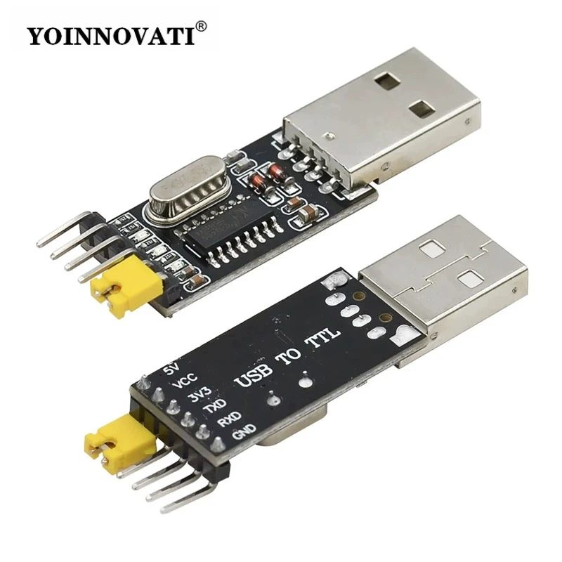 1pcs USB to TTL UART Module CH340G CH340 USB Microcontroller Download Cable Brush Board USB to Serial 3.3V 5V Switch