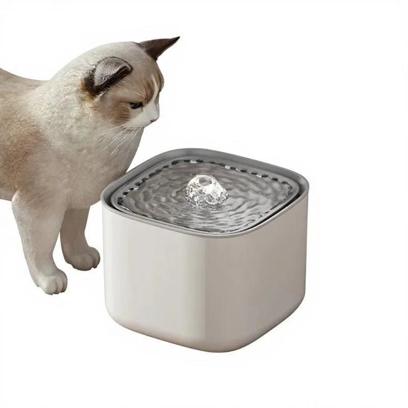 Cat fountain filter 3L Cat Water Fountain Auto Recirculate Filter Large Capacity USB Electric Mute Water Dispenser