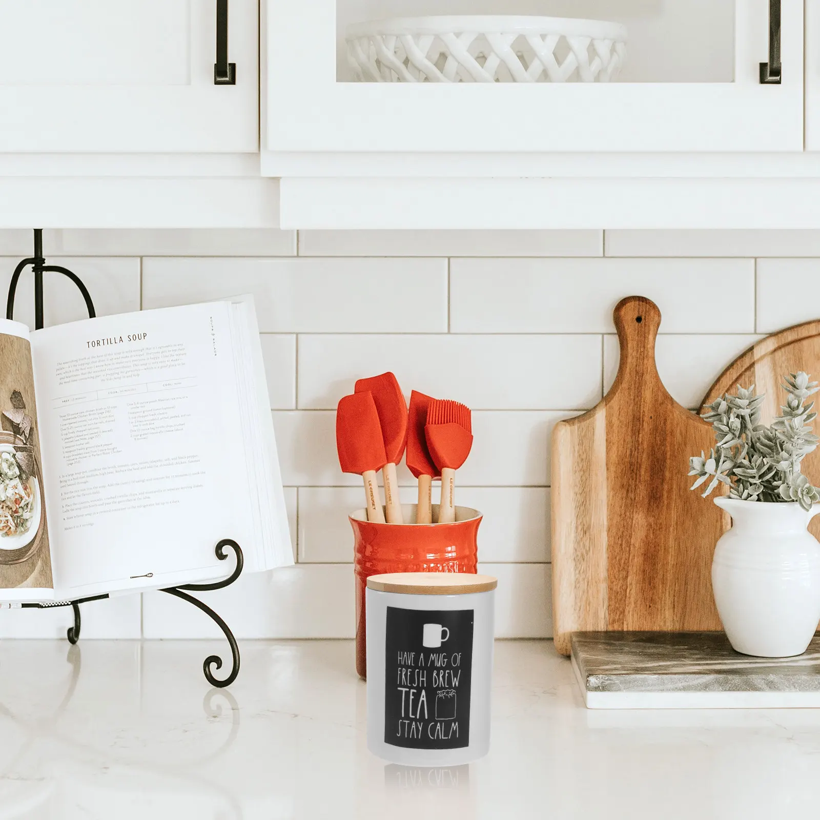 nordic-style-ceramic-storage-jar-with-airtight-spill-proof-lid-for-cereals-nuts-flour-sugar-tea-coffee-beans-snacks-candy-dry