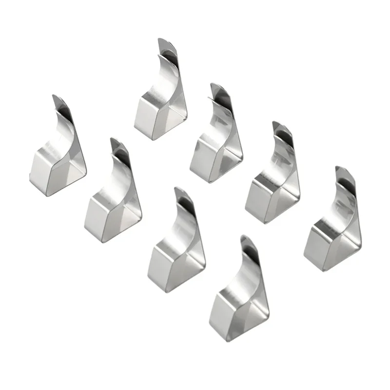 

AA81-24PCS зажимы для скатерти из нержавеющей стали, зажимы для скатерти, держатель, зажим для свадебной посуды, бытовой столовой