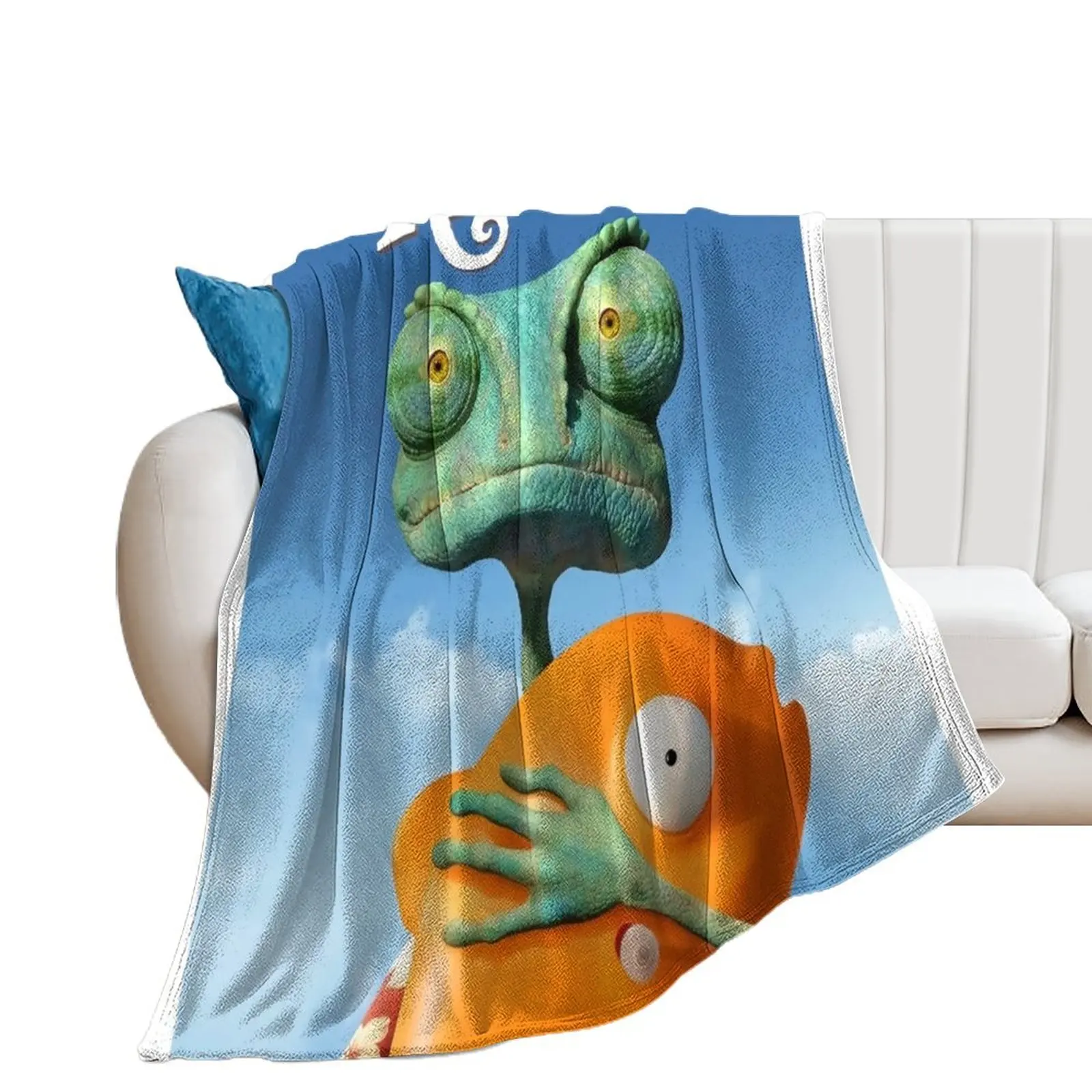 

Fun Rango Throw Blanket for winter Hairy Giant Sofa funny gift Blankets