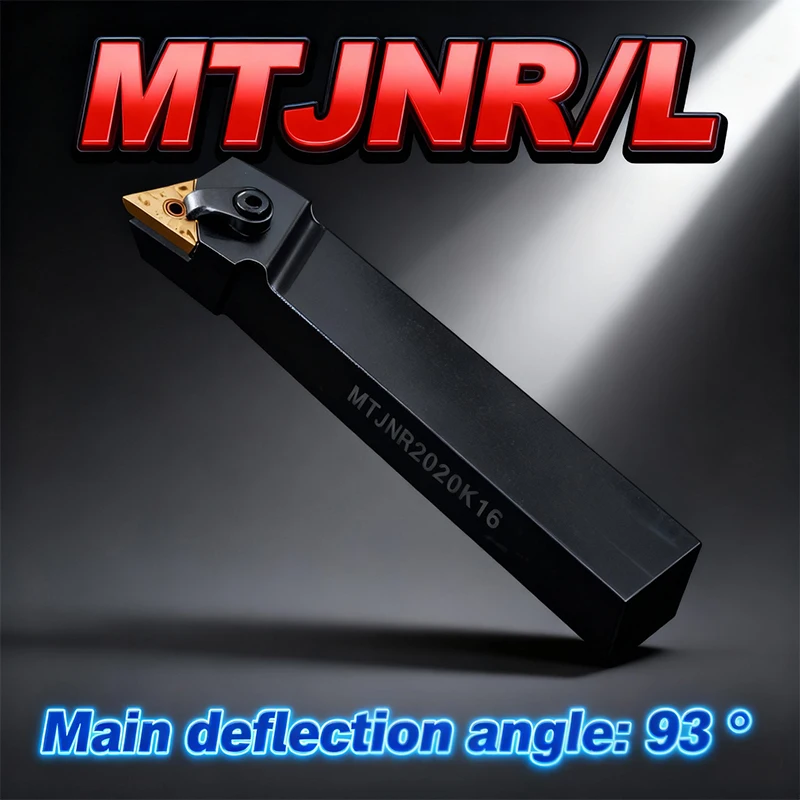Jeu de 1 pièces MTJNR2020 MTJNR 1616 MTJNR2525 Porte-outil de tournage triangulaire extérieur outillage TNMG jeu d\'outils de tour à insert en