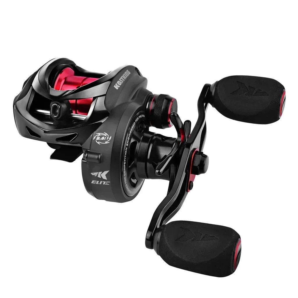 

hot Speed Demon Elite Skipping & Pitching Fishing Reel Shallow Spool 10+1 Ball Bearings 8.6:1 Gear Ratio Baitcasting Reel