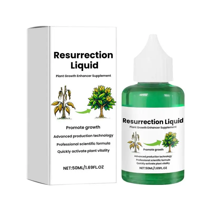 50ml High Concentrate Plant Revitalizer Resurrection Liquid Organic Soil Plant Rooting And Cutting Food Fertilizing Liquid