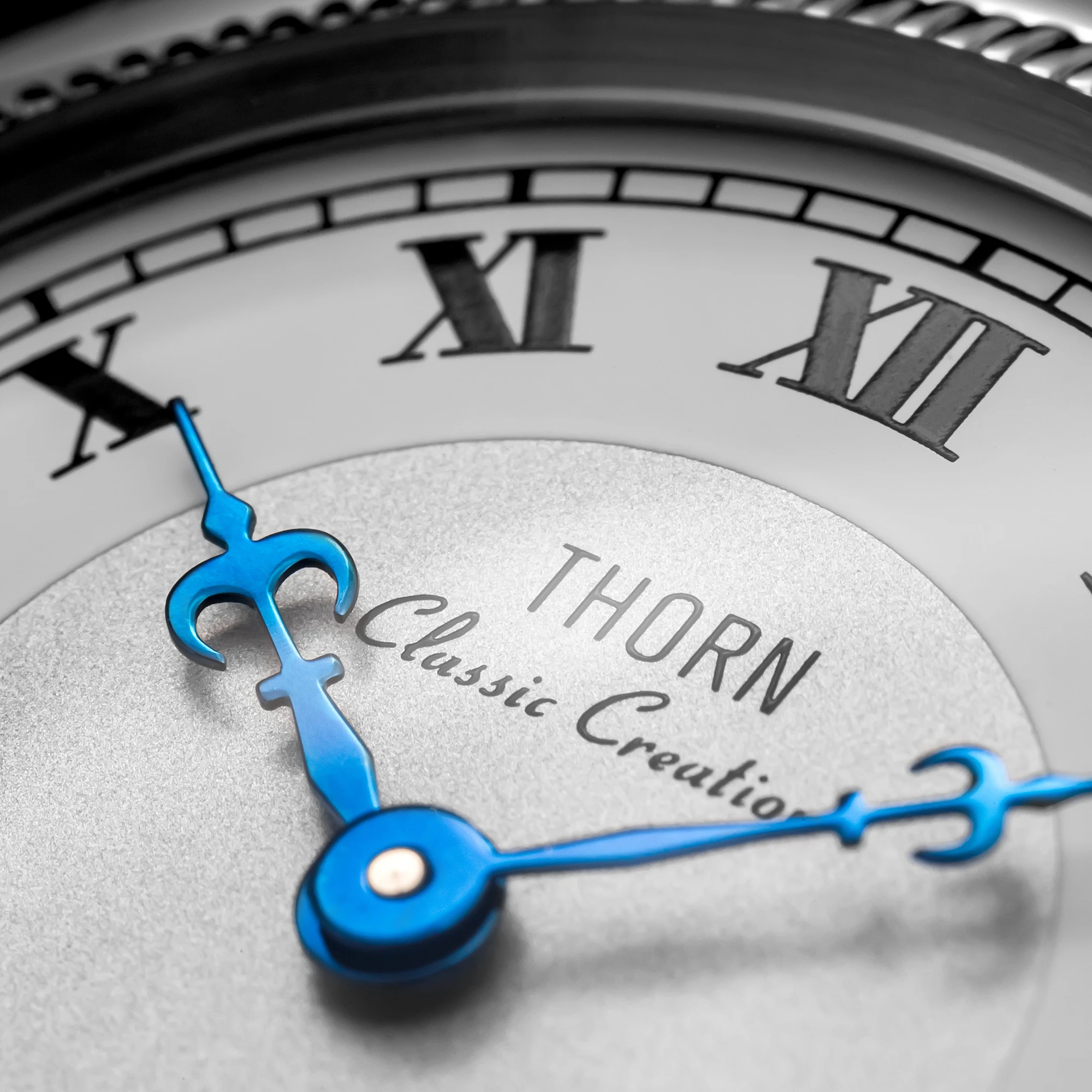 【T002】THORN-Uhr im klassischen Oyster-Stil, antike, kissenförmige Uhr im Retro-Stil, Paaruhr für Herren und Damen – Detail 18