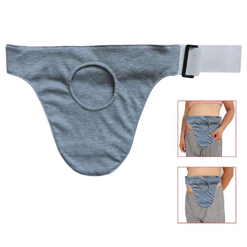 Ostomy Bag Waist Fixed Hanging Bag Washable Wear Universal Ostomy Abdominal Stoma Care Accessories Colostomy Stoma Protector