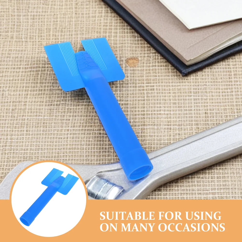 6pcs Glass Glue Gun Nozzle Plastic Sealant Dispenser Tips For Caulking Tool Narrow Space Auto Repair Silicone Applicator Nozzle