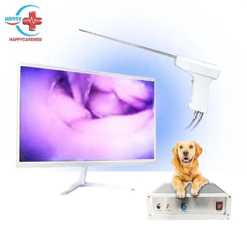 

HC-R058 veterinary equipment desktop veterinary transcervecal digital artificial insemination gun