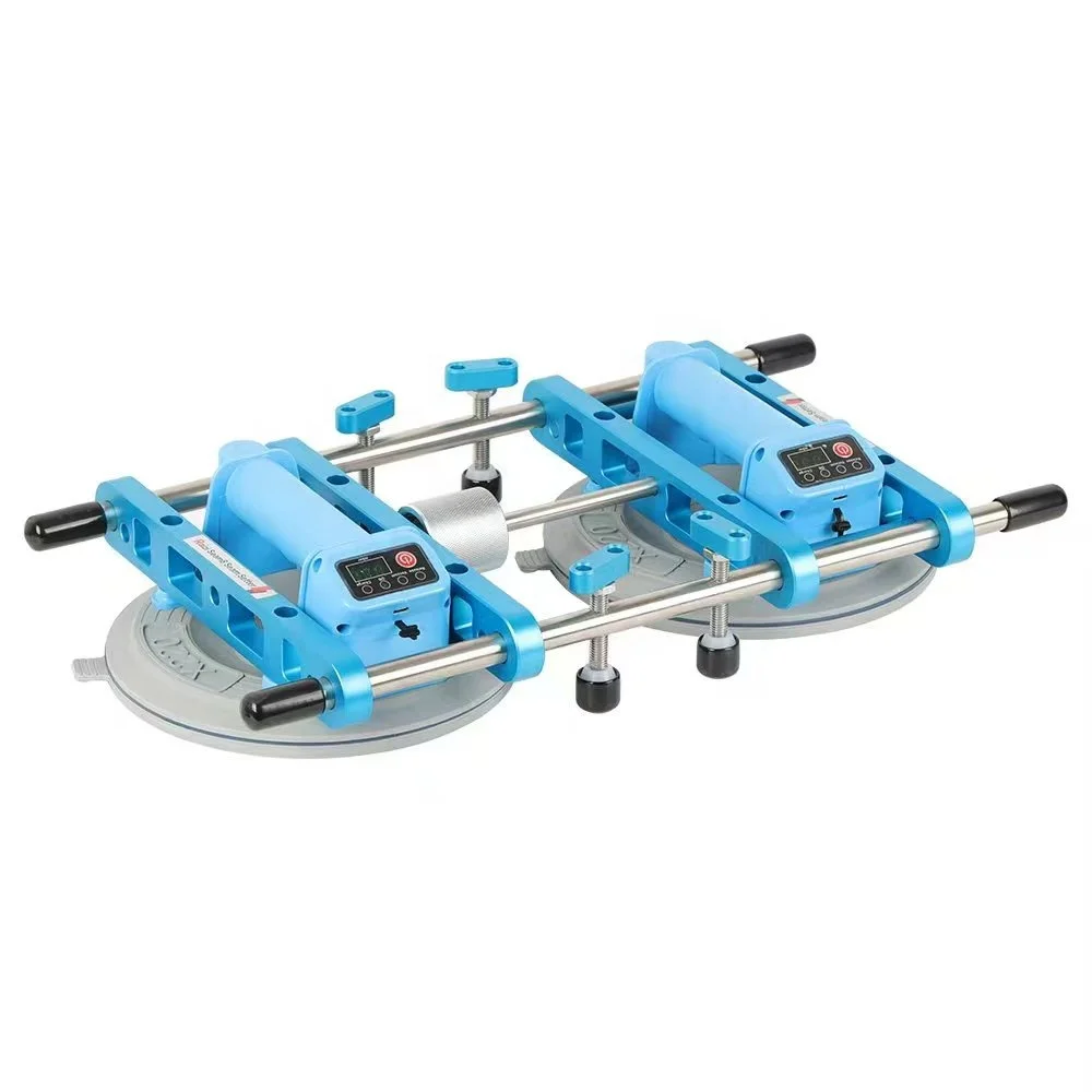 أداة تجميع صناعية لضبط كوب شفاط المكنسة الكهربائية بقضيب مزدوج لسيارة الجرانيت والزجاج سهلة الوصول المحمولة