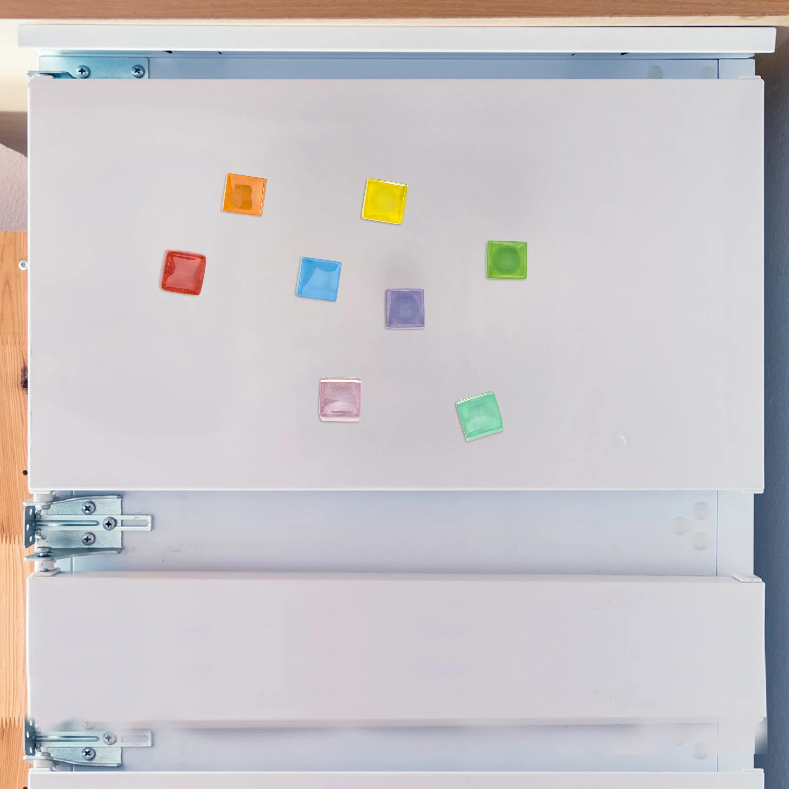 

10pcs Refrigerator Decorative Small Whiteboard For Home Office Diy Decor Magnet Fridge Decorative Fridge Magnets Simple Lovely