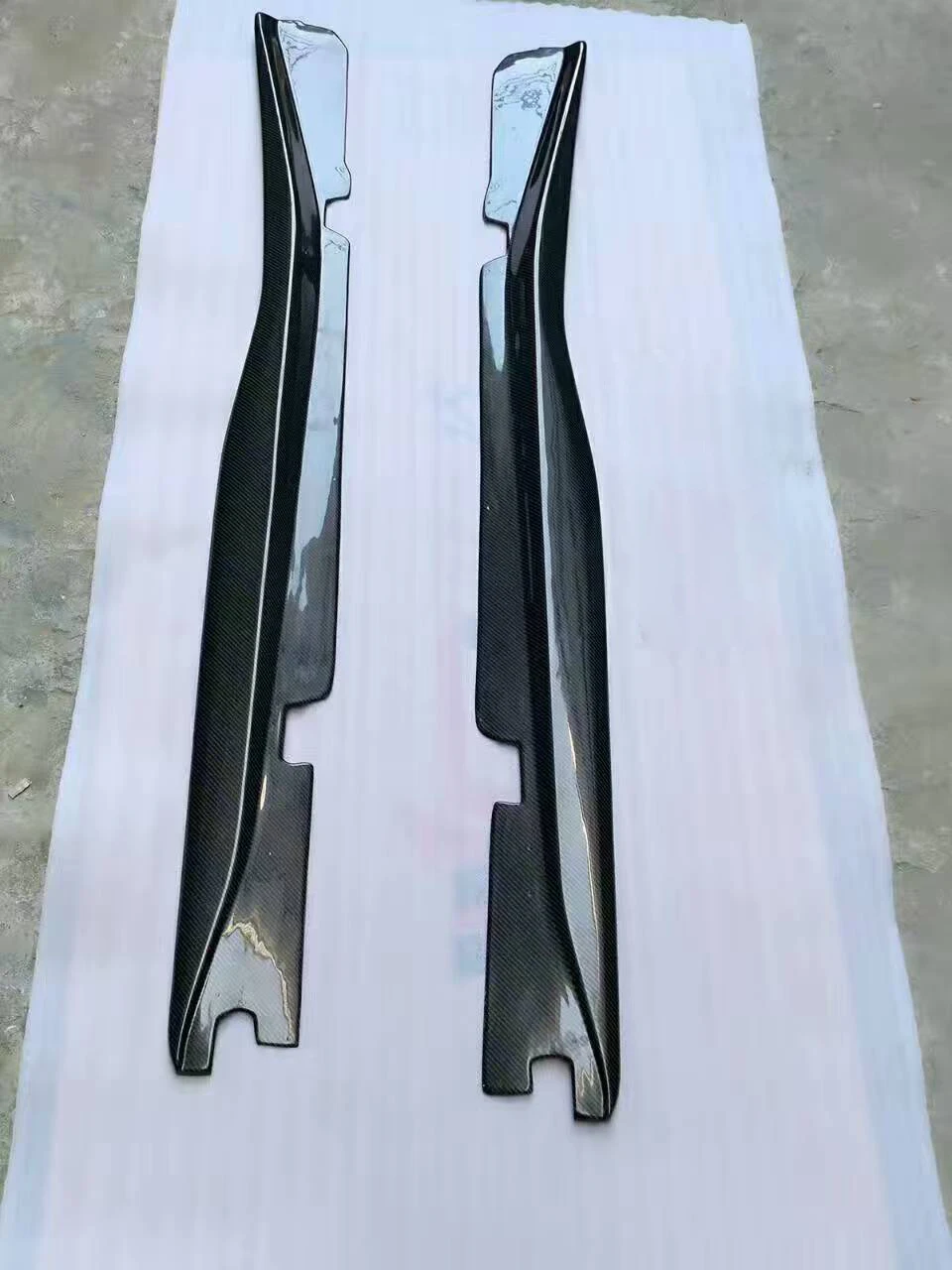 High Quality Factory Promotion Price Side Skirts forChevrolet Corvette C7 Carbon Fiber Automobile Modification Parts