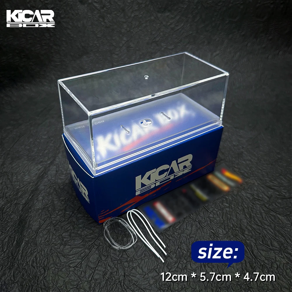 1/64 Acryl-Modellauto-Vitrine – hochwertige, transparente Abdeckung für Sammlerstücke, Geschenk (kein Auto im Lieferumfang enthalten), 1 Stück