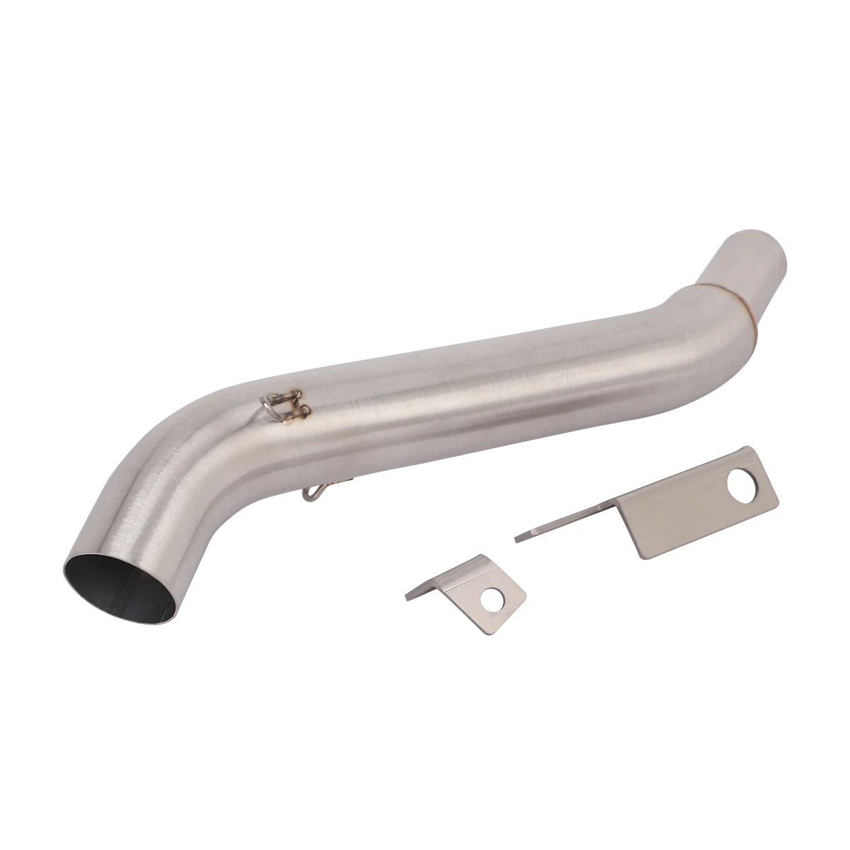 Tubo de escape intermedio de 51 mm para Bajaj NS200, silenciador de moto modificado, tubo central de escape para Bajaj NS 200