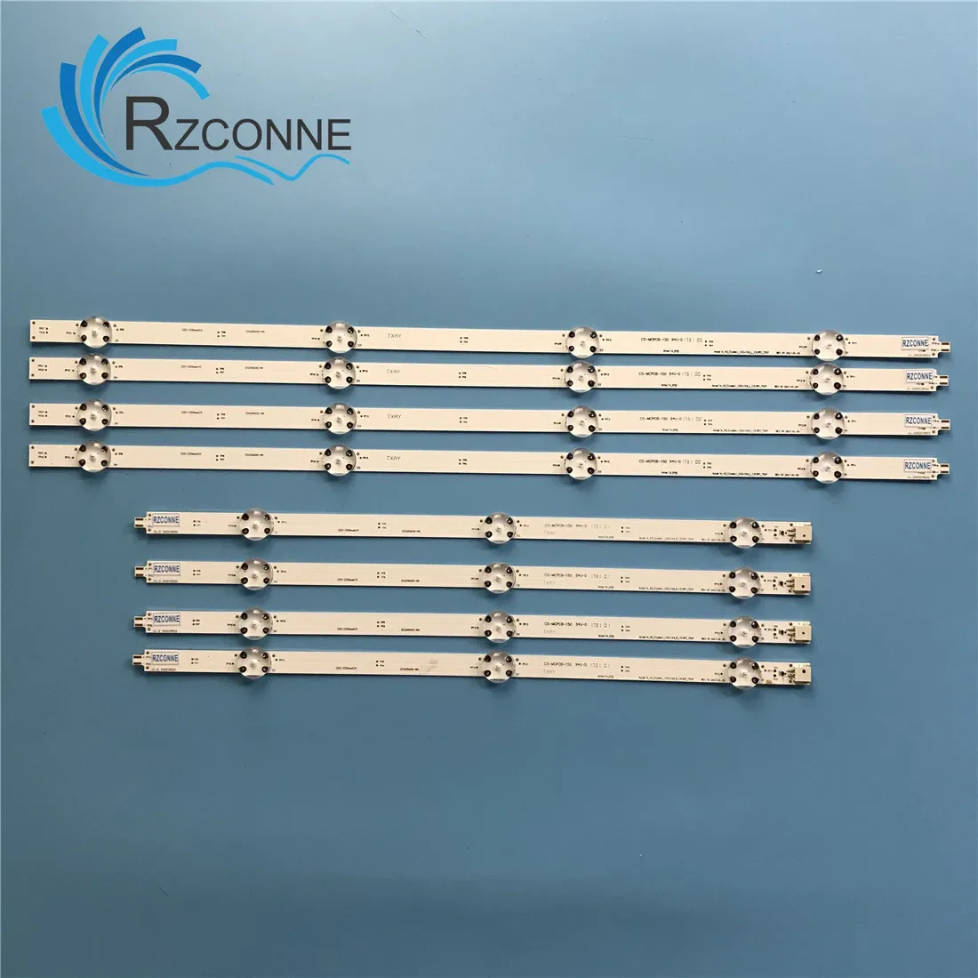 LED Backlight strip 7 lamp for 43_Crystal_1x3+1x4_L R 43VLX7730SP ZCT606-SET ZXZ65600-AA ZXW65600-AA 43GFB7788