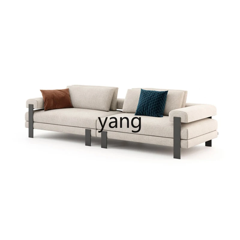 

Yhm minimalist straight row fabric minimalist living room leisure sofa B & B
