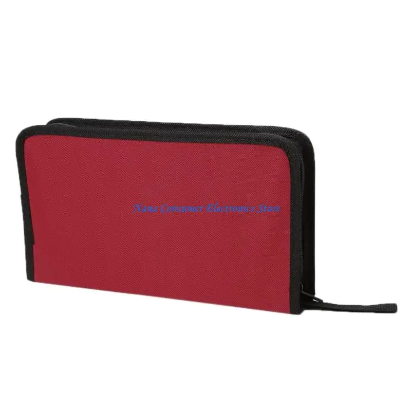G7NE MultiPurpose 80 Disc Storage Bag With Reinforced Oxford Fabric Organizers Case
