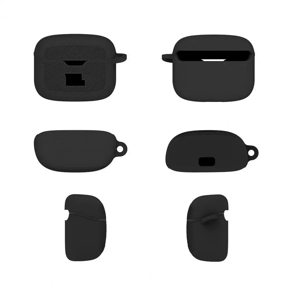 Étui de protection pour écouteurs, étanche à la poussière, étui de téléphone de sauna en silicone avec document solide sans fil