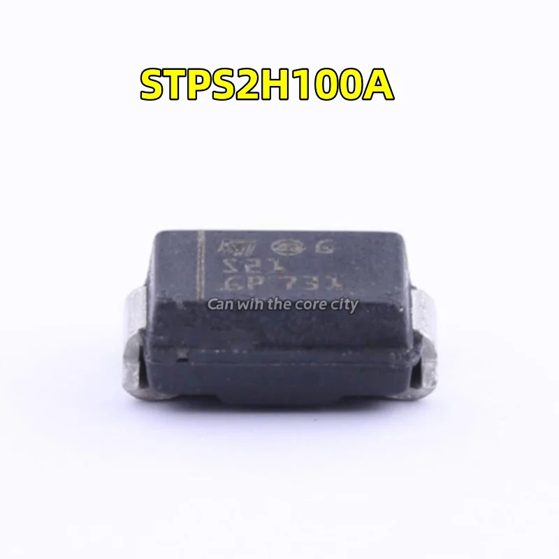 100 pieces Original 2H100A STPS2H100A SMA DO-214A screen screen S21 Schottky diode