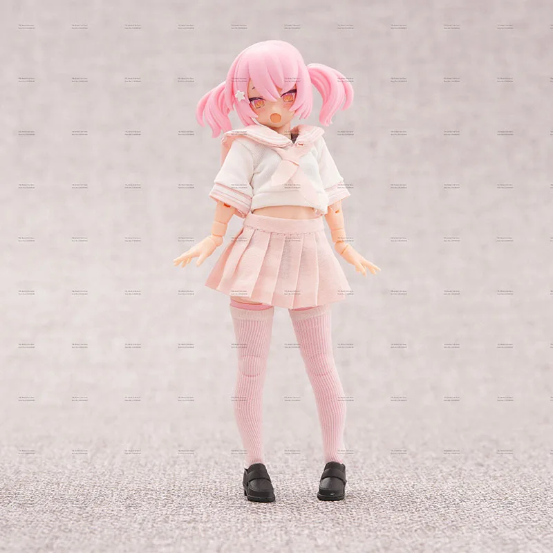 99S-Gel05 1/12 귀여운 달콤한 선원 유니폼 시리즈 탑 플리츠 스커트 의류 세트 6in Azone Azone 모바일 슈트 소녀 액션 피규어